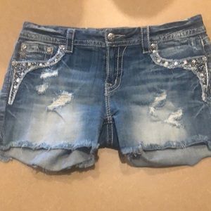 Miss me size 30 Jean shorts beautiful